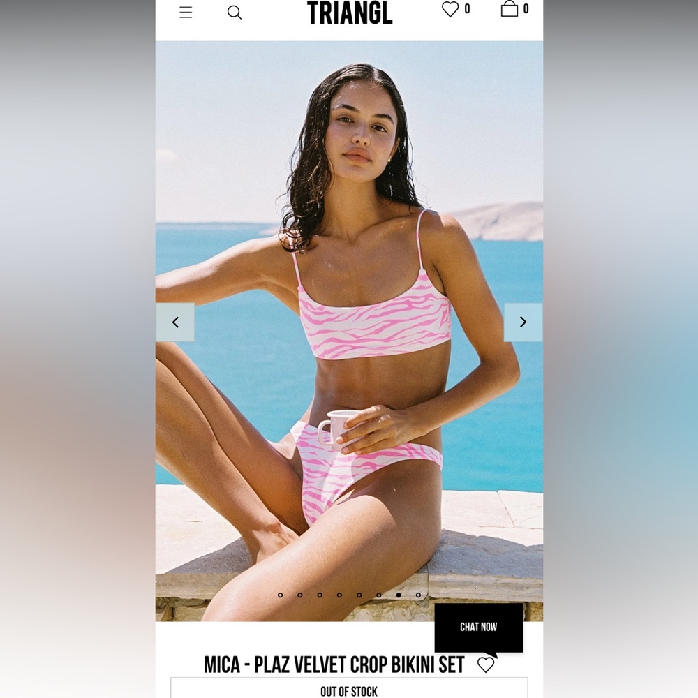 TRIANGL Mica Top